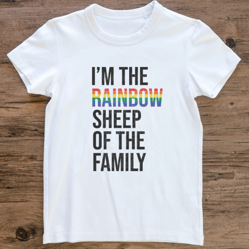 I'm The Rainbow Sheep Of The Family